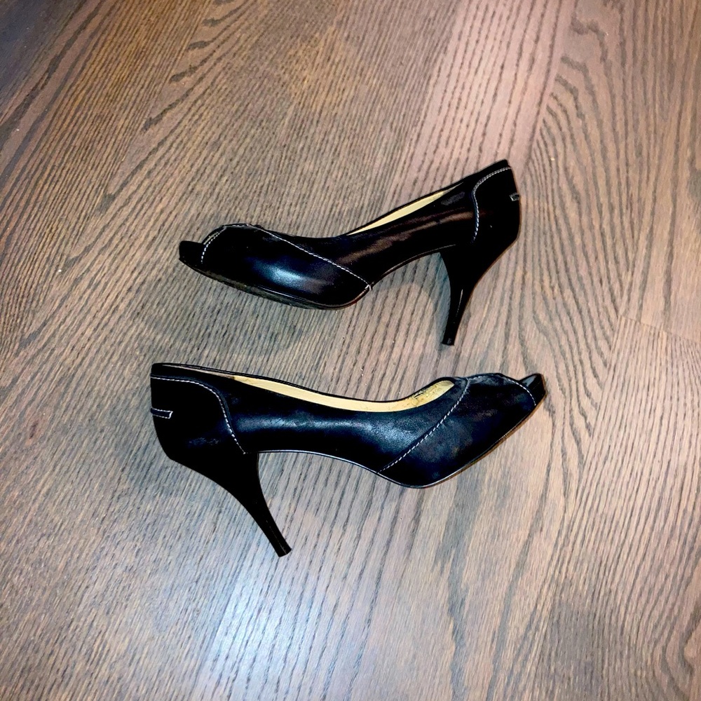 black heels